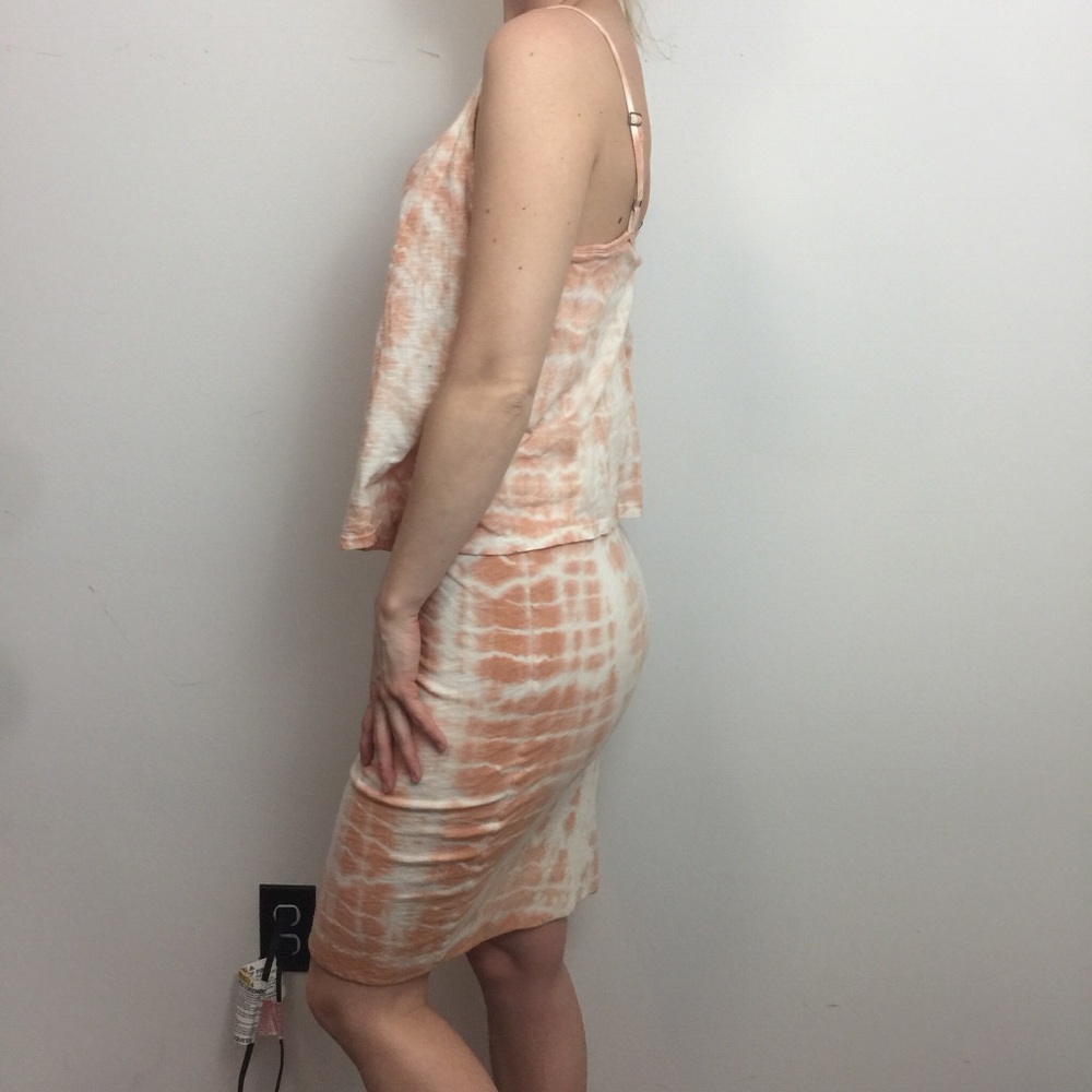 NWT Soft Joie The Izadora Orange Mini Tiered Dress - Picture 2 of 8